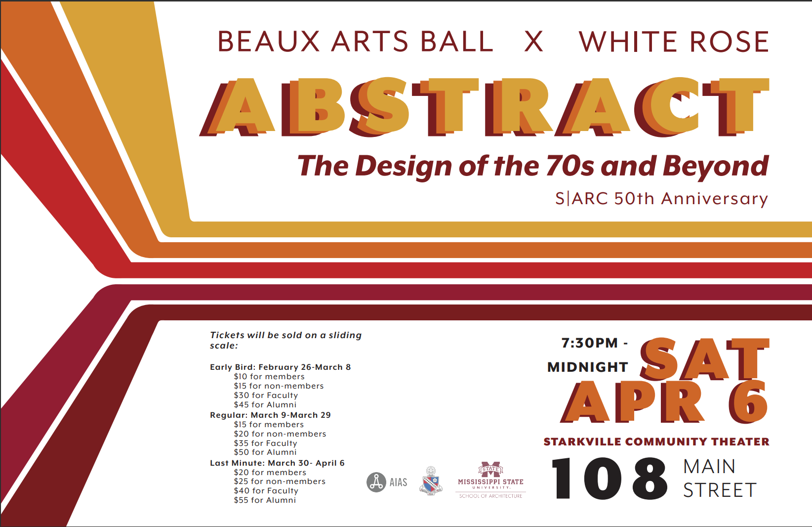 Beaux Arts Ball 2024 College of Architecture, Art, and Design